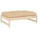 Garden Footstool 120x80 Cm Solid Wood Pine Nxpiti