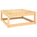 Garden Footstools With Cushions 2 Pcs Solid Wood Pine