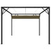 Garden Gazebo With Retractable Roof 3x3 m Taupe Toxxxb