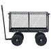 Garden Hand Trolley Black 350 Kg Kxpnx