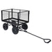 Garden Hand Trolley Black 350 Kg Kxpnx