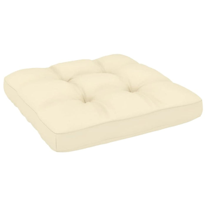 Garden Middle Sofas With Cream Cushions 2 Pcs Solid