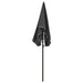 Garden Parasol With Pole 200x130 Cm Anthracite Topppt