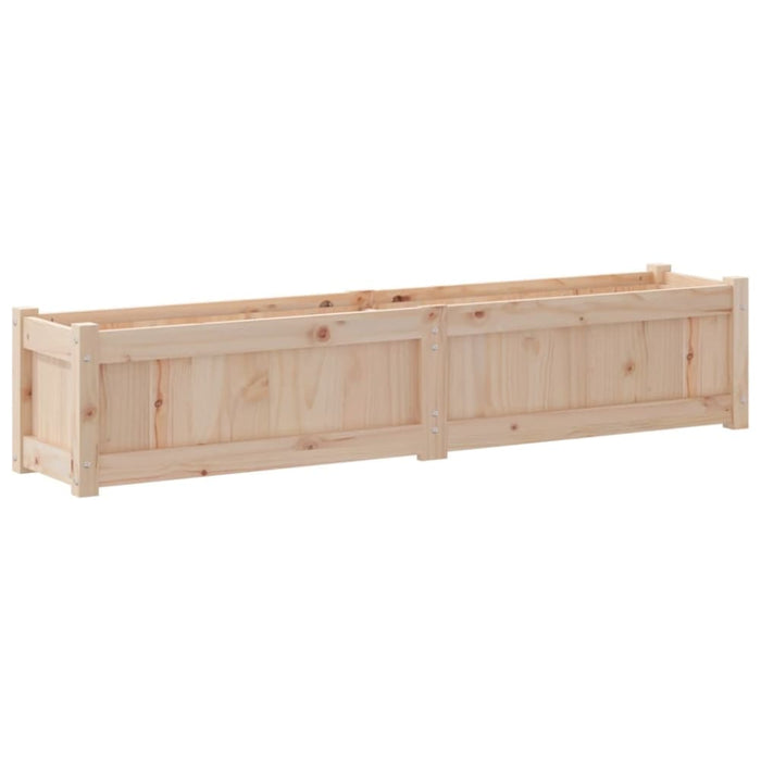 Garden Planter 150x31x31 Cm Solid Wood Pine Ntiaia