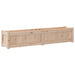 Garden Planter 150x31x31 Cm Solid Wood Pine Ntiaia