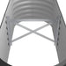 Garden Planter Powder-coated Steel 114x40x36 Cm Anthracite