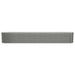 Garden Planter Powder-coated Steel 260x40x36 Cm Grey Tonnik