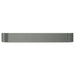 Garden Planter Powder - coated Steel 296x80x36 Cm Grey