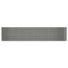 Garden Planter Powder-coated Steel 332x40x68 Cm Grey Tonkbk