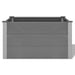 Garden Raised Bed Wpc 100x50x54 Cm Grey Atlbt