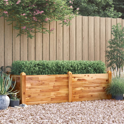 Garden Raised Bed 160x60x44 Cm Solid Wood Acacia Tltaan