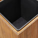 Garden Raised Bed Pot 24.5x24.5x25 Cm Solid Acacia Wood