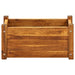 Garden Raised Bed Acacia Wood 50x25x25 Cm Axplp