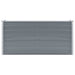 Garden Raised Bed Galvanised Steel 160x40x77 Cm Grey Aanan