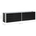 Garden Raised Bed Galvanised Steel 240x40x45 Cm Anthracite