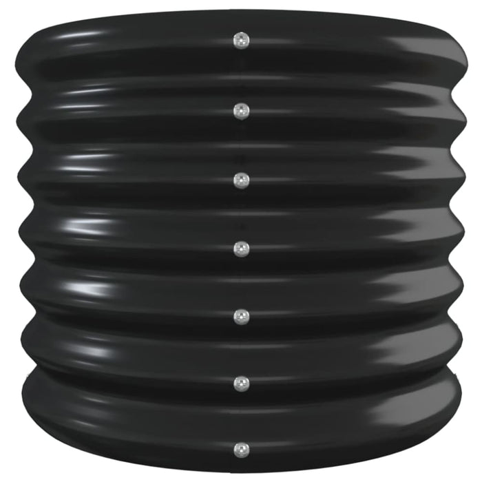 Garden Raised Bed Powder-coated Steel 332x40x36 Cm