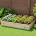 Garden Bed Raised 2x Wooden Planter Box Vegetables