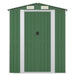 Garden Shed Green 192x191x223 Cm Galvanised Steel Toaiaxi