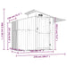 Garden Shed Green 270x130x208.5 Cm Galvanised Steel Tolxax