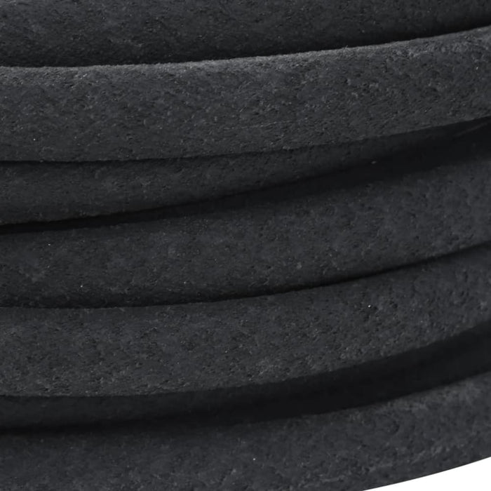 Garden Soaker Hose Black 0.6 10 m Rubber Oppnlk