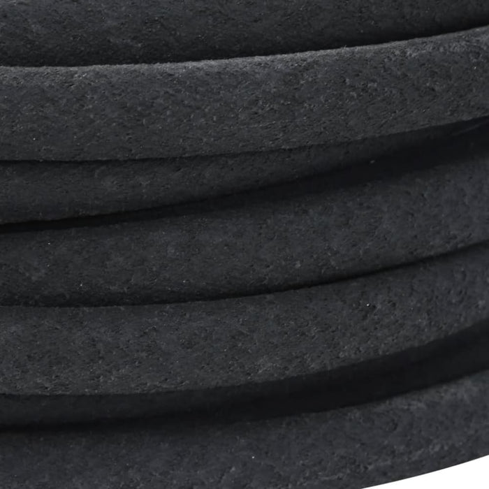 Garden Soaker Hose Black 0.6 10 m Rubber Oppnln