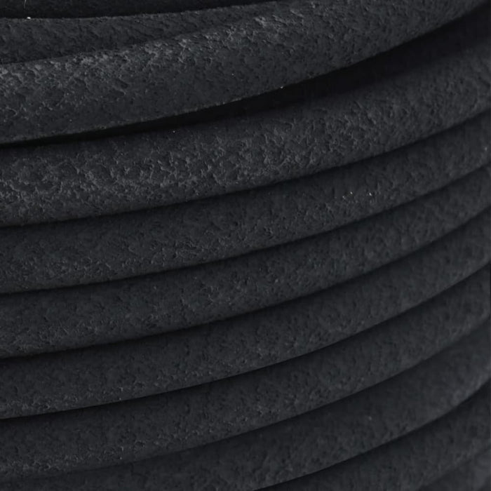 Garden Soaker Hose Black 0.6 100 m Rubber Oppnia