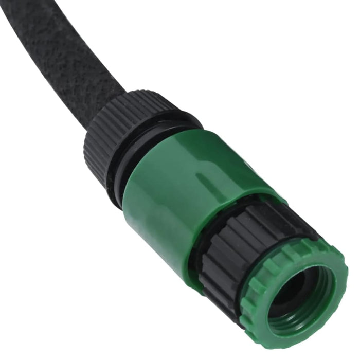 Garden Soaker Hose Black 0.6 100 m Rubber Oppnip