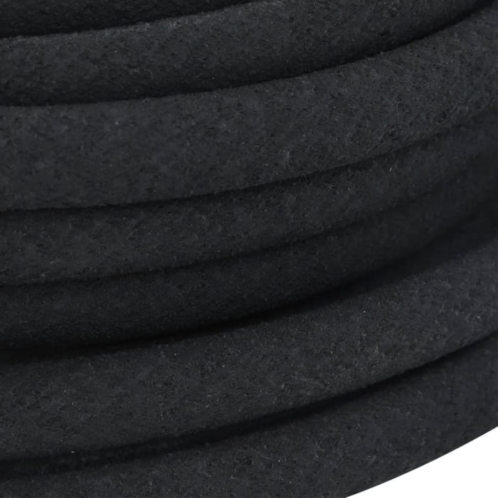 Garden Soaker Hose Black 0.6 25 m Rubber Oppnib