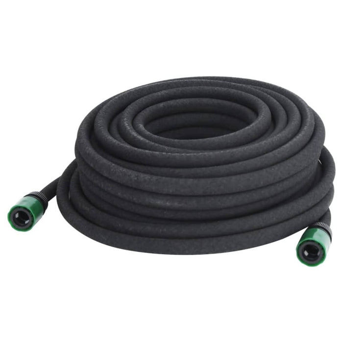 Garden Soaker Hose Black 0.6 25 m Rubber Oppnib