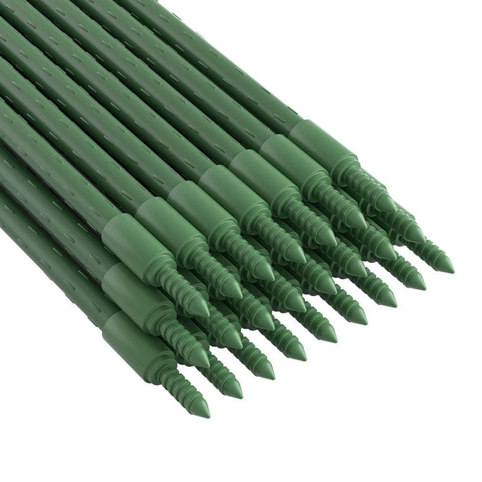 Garden Stakes Metal Plant Support 24pcs 92x1.1cm