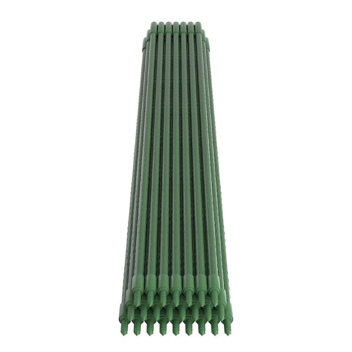 Garden Stakes Metal Plant Support 24pcs 92x1.1cm