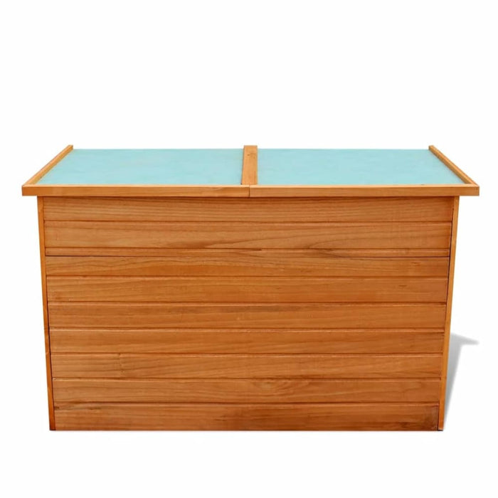 Garden Storage Box 126x72x72 Cm Wood Axibx