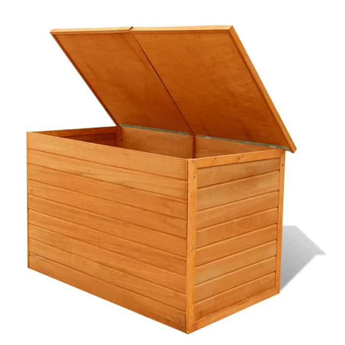 Garden Storage Box 126x72x72 Cm Wood Axibx