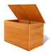 Garden Storage Box 126x72x72 Cm Wood Axibx