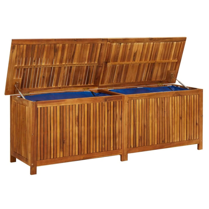 Garden Storage Box 175x50x58 Cm Solid Acacia Wood Tolakk