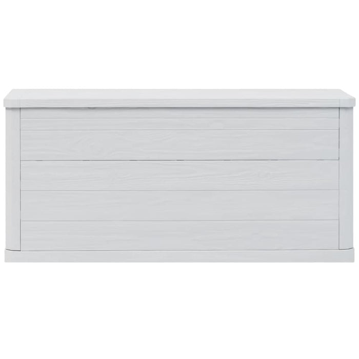 Garden Storage Box 280 l Light Grey Aplnl