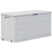 Garden Storage Box 280 l Light Grey Aplnl