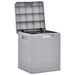 Garden Storage Box 90 l Light Grey Aplnt