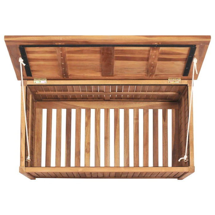 Garden Storage Box 90x50x58 Cm Solid Teak Wood Toptnb