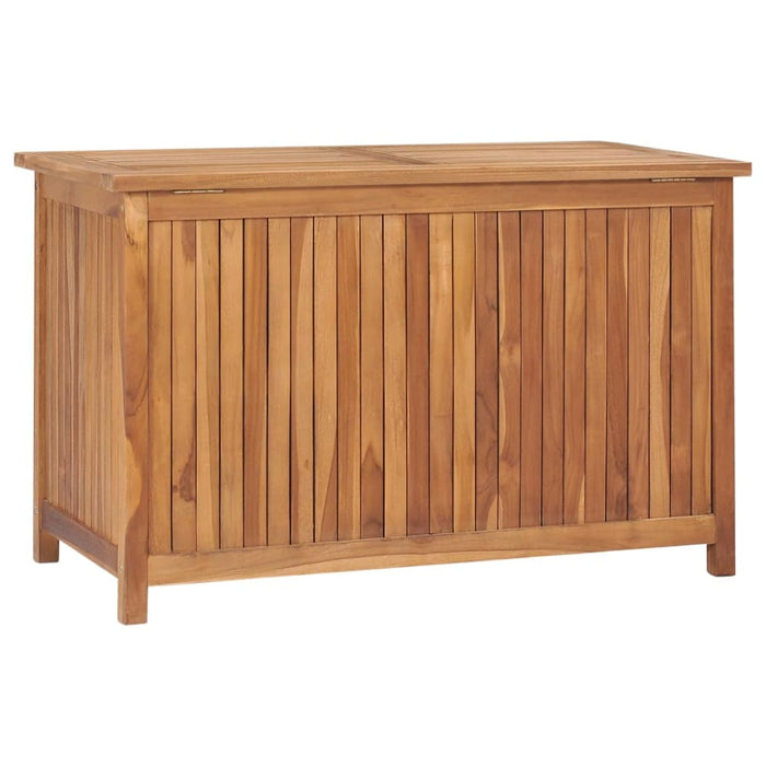 Garden Storage Box 90x50x58 Cm Solid Teak Wood Toptnb