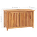 Garden Storage Box 90x50x58 Cm Solid Teak Wood Toptnb