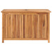 Garden Storage Box 90x50x58 Cm Solid Teak Wood Toptnb