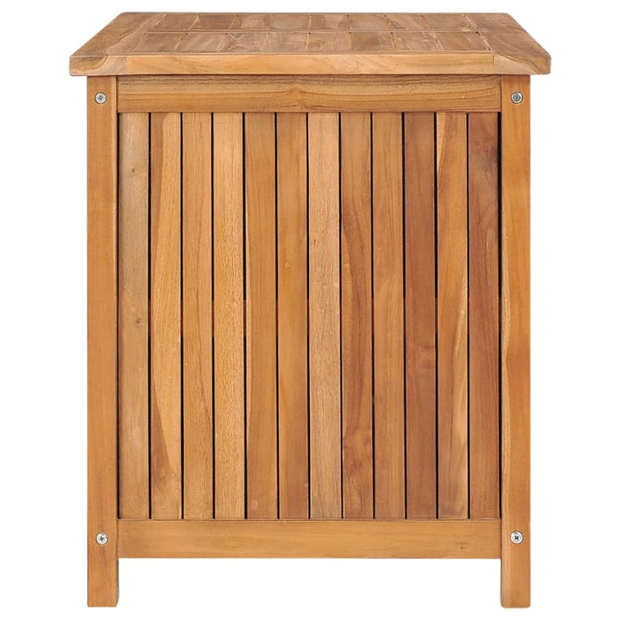 Garden Storage Box 90x50x58 Cm Solid Teak Wood Toptnb