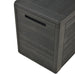 Garden Storage Box Anthracite 116x44x55 Cm Akaap