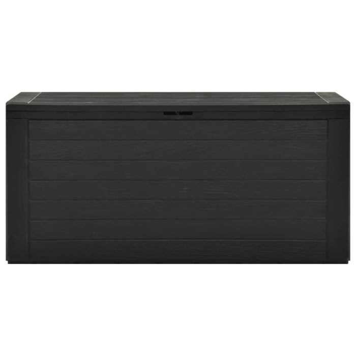 Garden Storage Box Anthracite 116x44x55 Cm Akaap