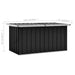 Nz Local Stock-garden Storage Box Anthracite 129x67x65 Cm