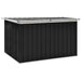 Garden Storage Box Anthracite 149x99x93 Cm Alxli