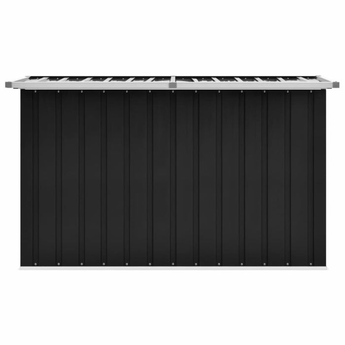 Garden Storage Box Anthracite 149x99x93 Cm Alxli