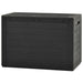 Garden Storage Box Anthracite 78x44x55 Cm Akaaa