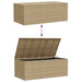 Garden Storage Box Mix Beige 984l Poly Rattan Tlpttp